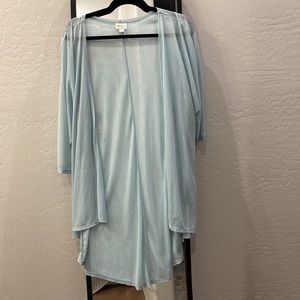 LuLaRoe sheer mid length duster